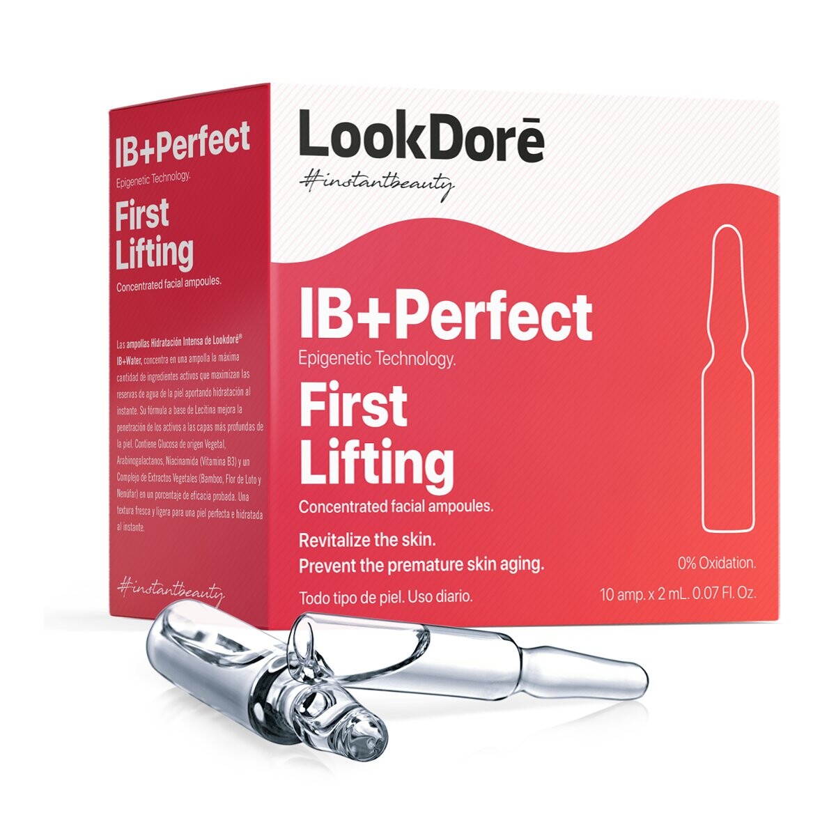 

LookDore IB+Perfect Epigenetic Technology ампулы первого лифтинга, 10 шт х 2 мл Lookdoré