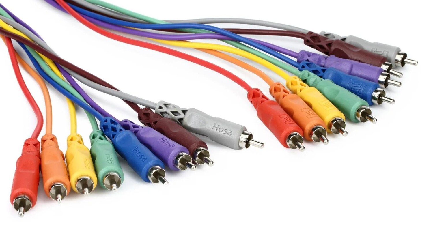 

Hosa CRA-802 8-канальный RCA-папа «змея» — 6,6 футов