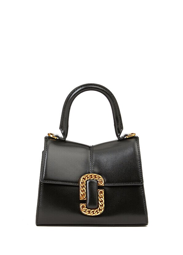 

Thest. marc mini черная женская кожаная сумка Marc Jacobs