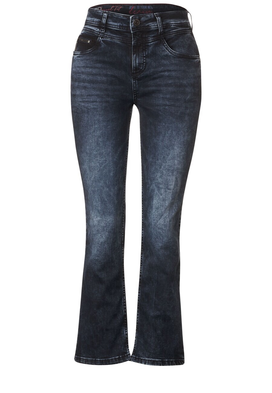 

Джинсы STREET ONE Flared Jeans, темно-синий