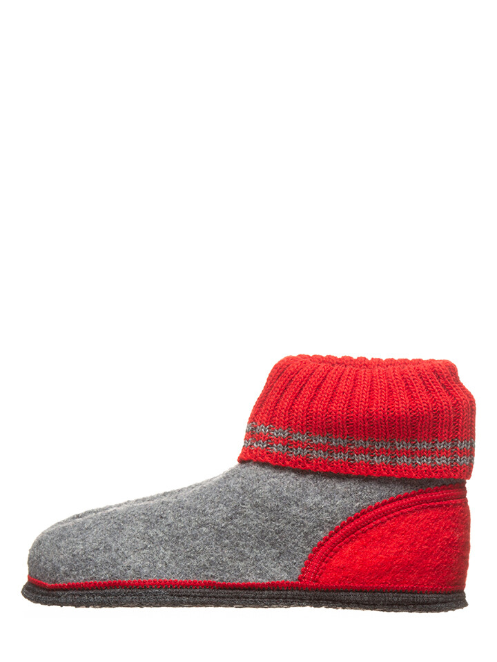 

Тапочки kitz pichler Hüttenschuhe Rubin, цвет Grau/Rot