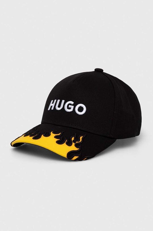 

Хлопковая бейсболка Hugo, черный