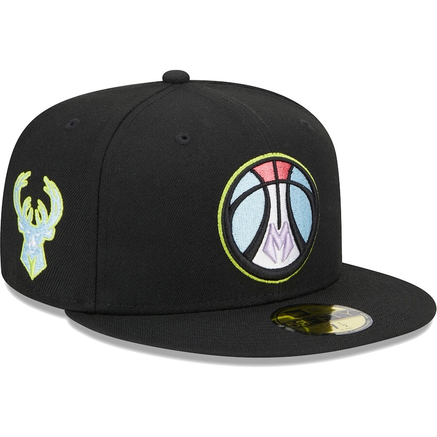 

Бейсболка New Era Milwaukee Bucks, черный