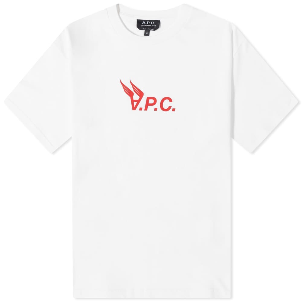 

A.P.C. Футболка с логотипом Hermance, белый