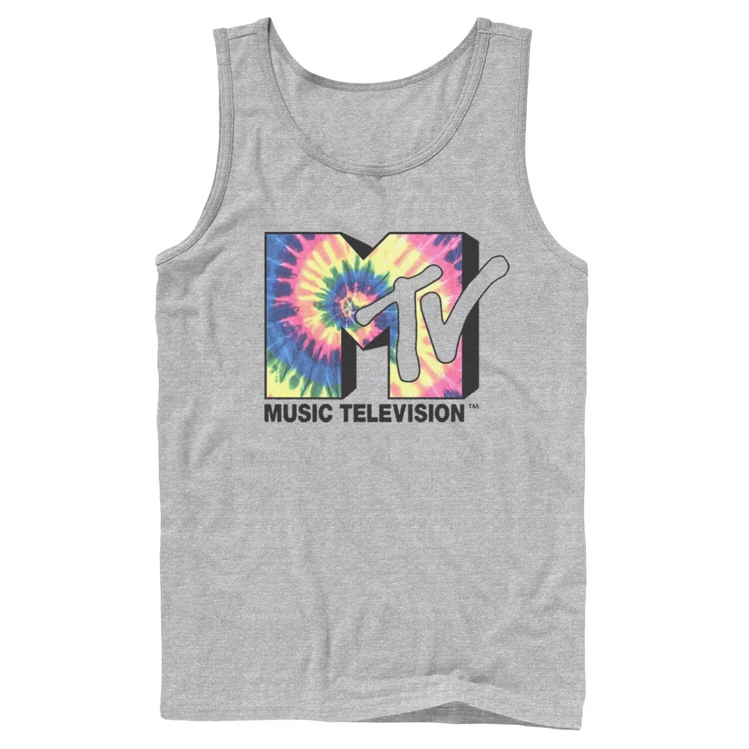 

Мужская майка с логотипом MTV Music Television Tie Dye Licensed Character