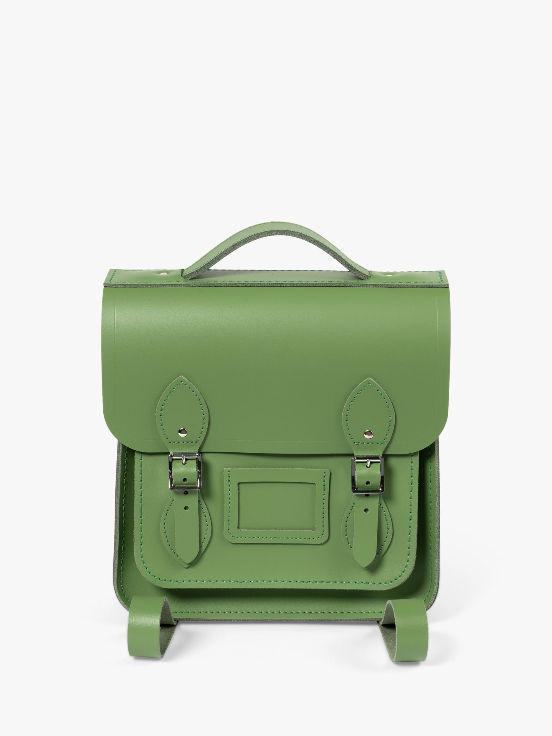 

Маленький кожаный рюкзак Cambridge Satchel Portrait The Cambridge Satchel Company, хизер грин