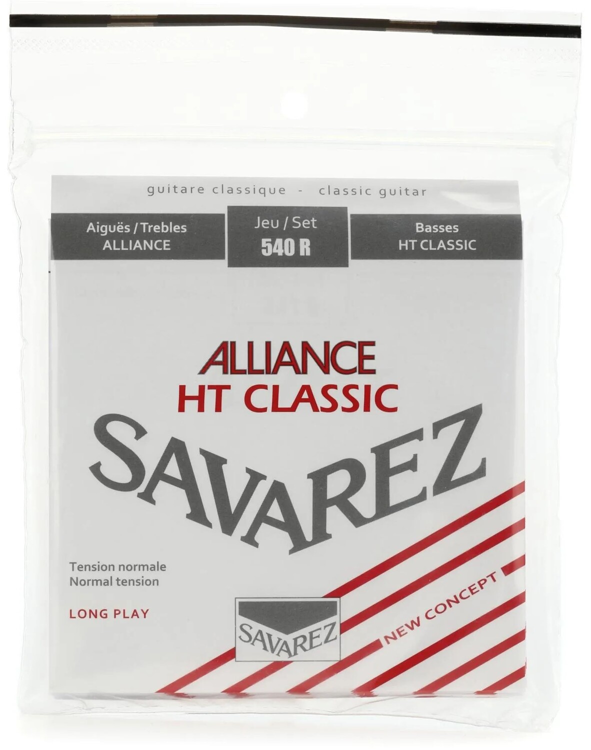 

Струны для классической гитары Savarez S.A. 540R Alliance HT Classic - нормальное натяжение