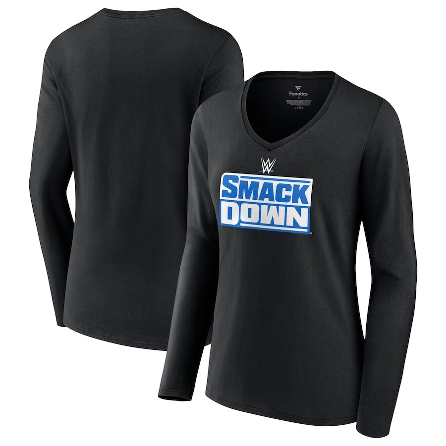 

Футболка с длинным рукавом Fanatics Branded Smackdown, черный