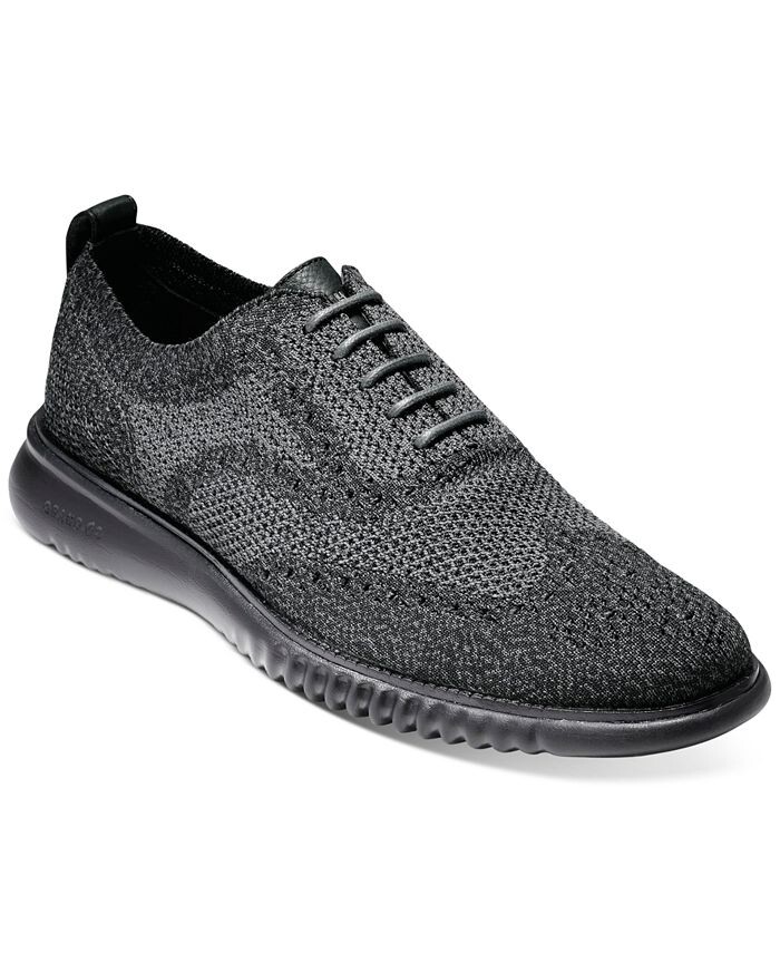 

Мужские оксфорды 2.Zerogrand Stitchlite Cole Haan, цвет Black/magnet/black