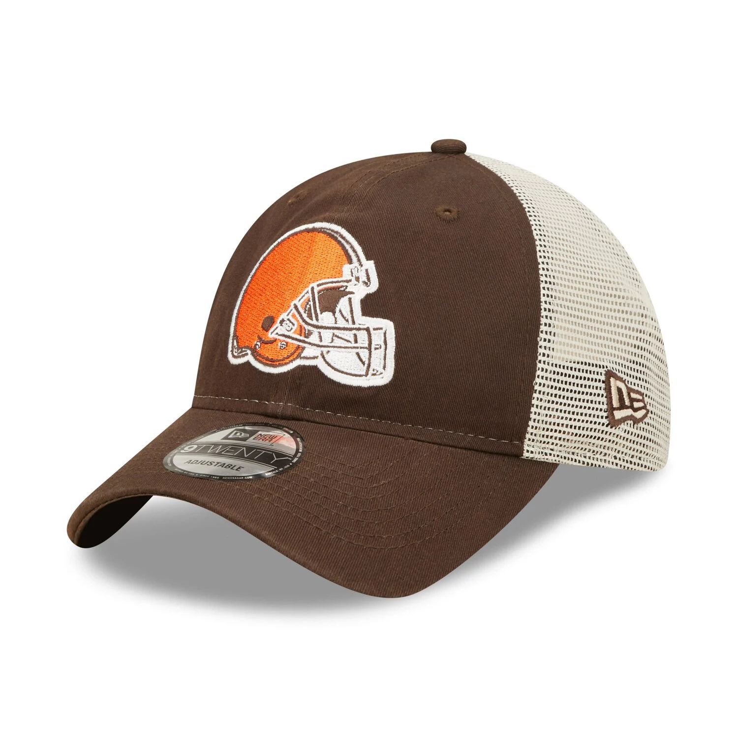 

Мужская кепка New Era Brown/Natural Cleveland Browns Loyal 9TWENTY Trucker Snapback