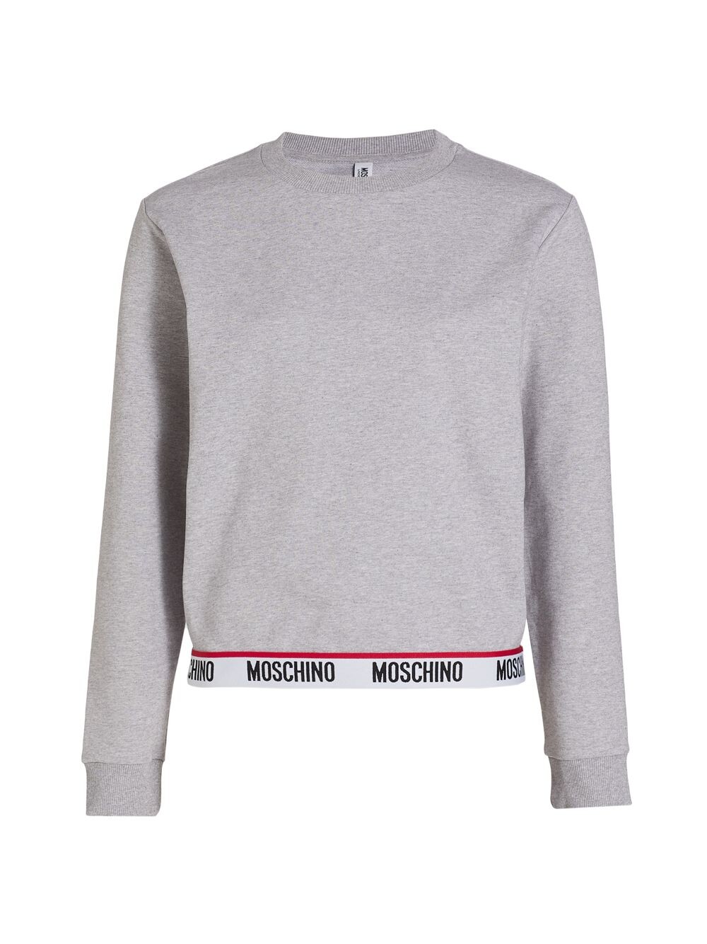 

Толстовка Core с круглым вырезом и логотипом Moschino, серый