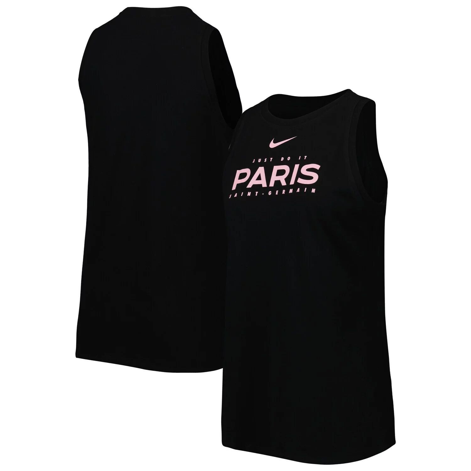 

Женская черная майка Nike Paris Saint-Germain Lockup Tomboy Performance Nike
