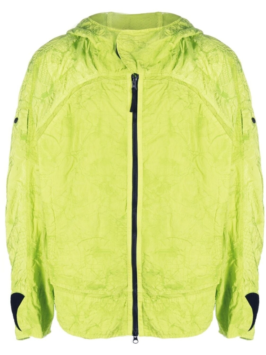 

Stone Island Shadow Project куртка с жатым эффектом и капюшоном, зеленый