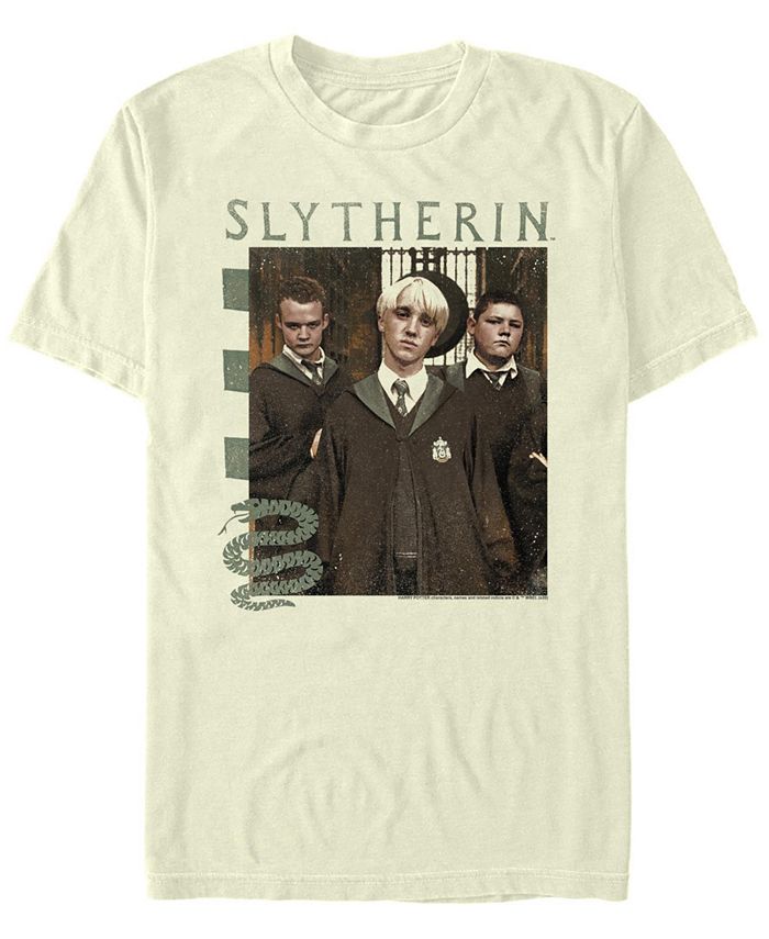 Мужская футболка Slytherin 3 Way с короткими рукавами и круглым вырезом Fifth Sun, тан/бежевый мужская футболка fozzie с короткими рукавами и круглым вырезом fifth sun тан бежевый