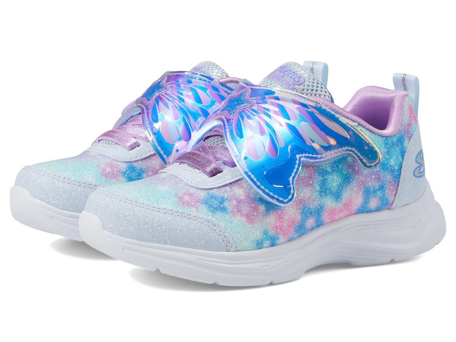 Кроссовки SKECHERS KIDS Glimmer Kicks - Fairy Chaser 303260L (Little Kid/Big Kid) кроссовки skechers glimmer kicks fairy chaser 303260l цвет light blue lavender