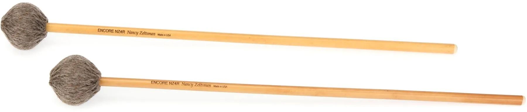 

Новые молотки Encore NZ4R Nancy Zeltsman Signature Marimba Mallets — средние, ротанг