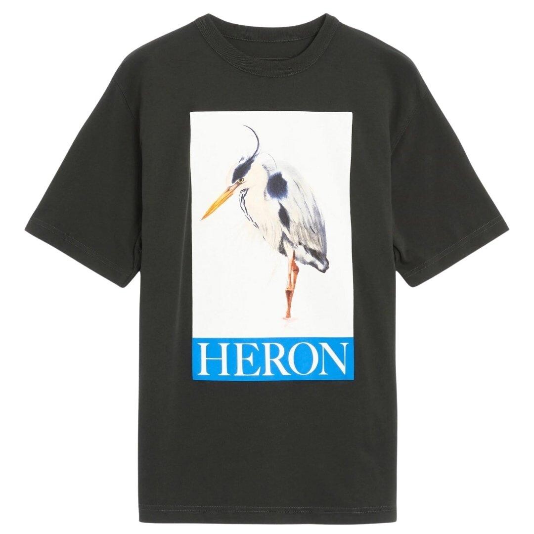 

Черная футболка с логотипом Heron Bird в штучной упаковке Heron Preston, черный