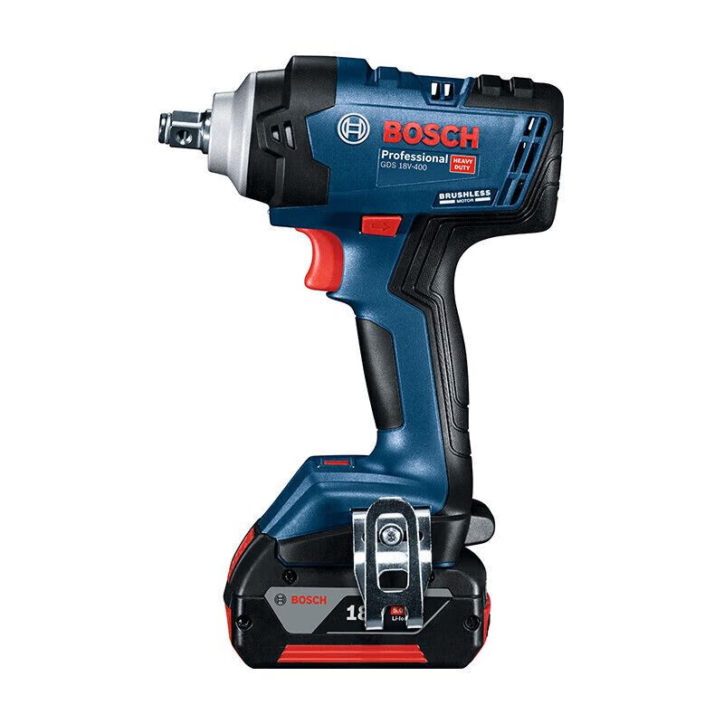 Шуруповерт Bosch GDS18V-400 + аккумулятор, зарядное устройство, кейс