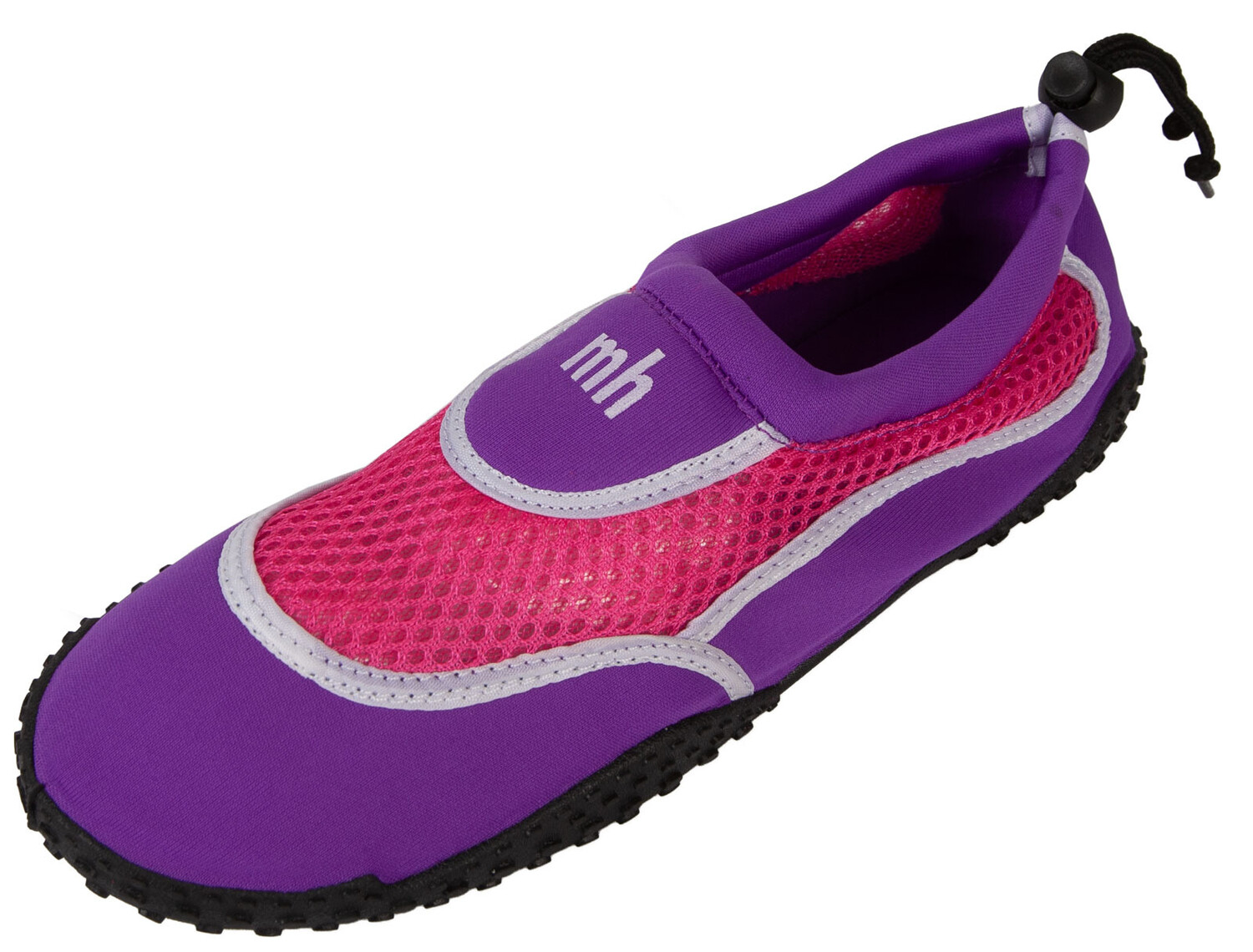 

Мюли Michael Heinen Strandschuhe, цвет lila-pink-weiß