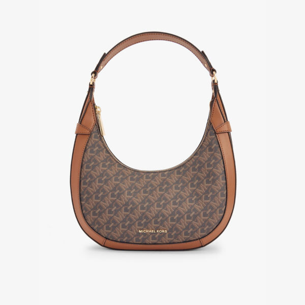

Сумка через плечо Preston из холщовой ткани с монограммным принтом Michael Michael Kors, коричневый