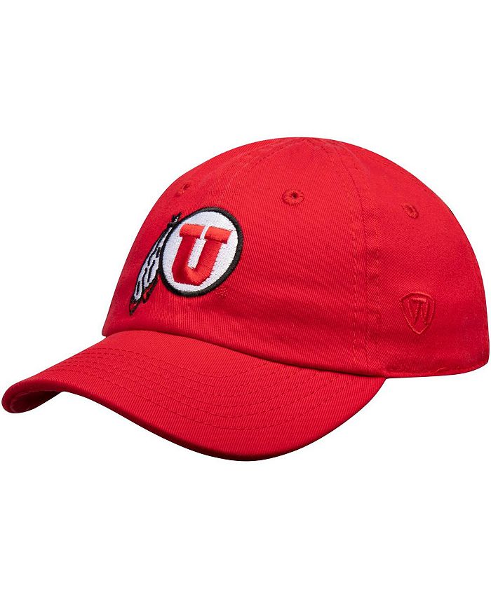 Регулируемая шапка для новорожденных красная Utah Utes Mini Me Top of the World, красный