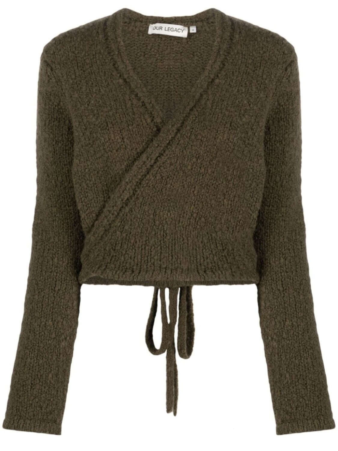 

OUR LEGACY Wrap Knit, зеленый