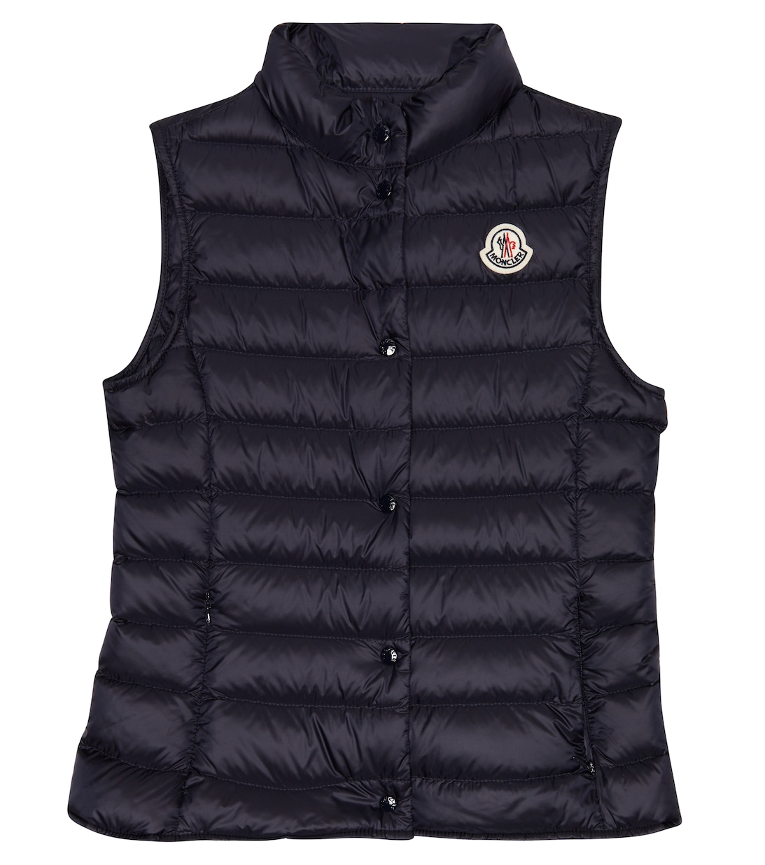 

Стеганый пуховый жилет Liane Moncler Enfant, синий