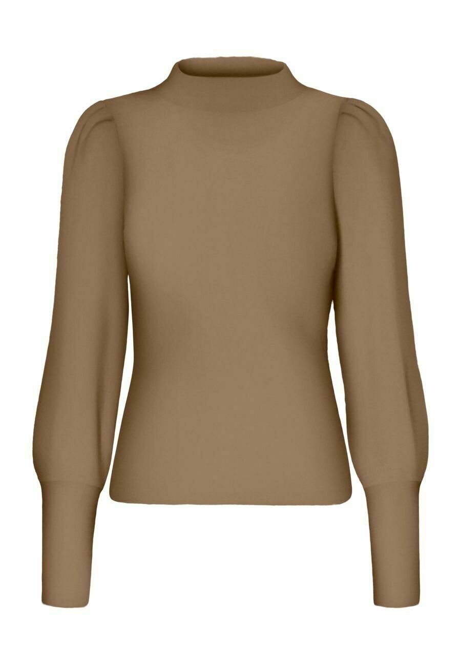 

Свитер Vero Moda High Neck, тигровый глаз, Коричневый