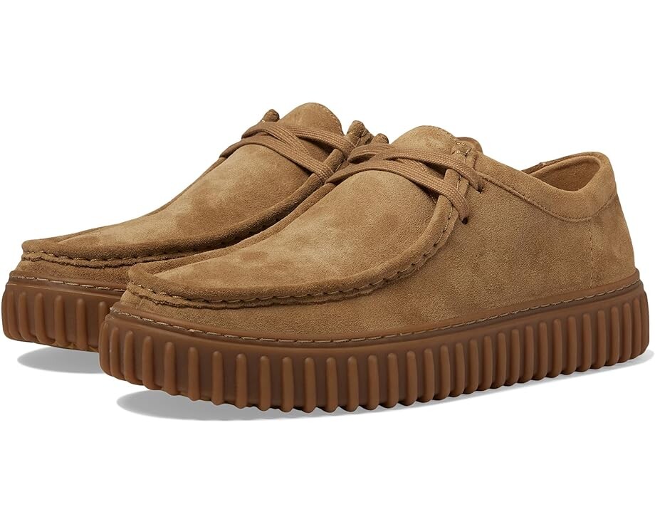 

Кроссовки Clarks Torhill Lo, цвет Dark Sand Suede