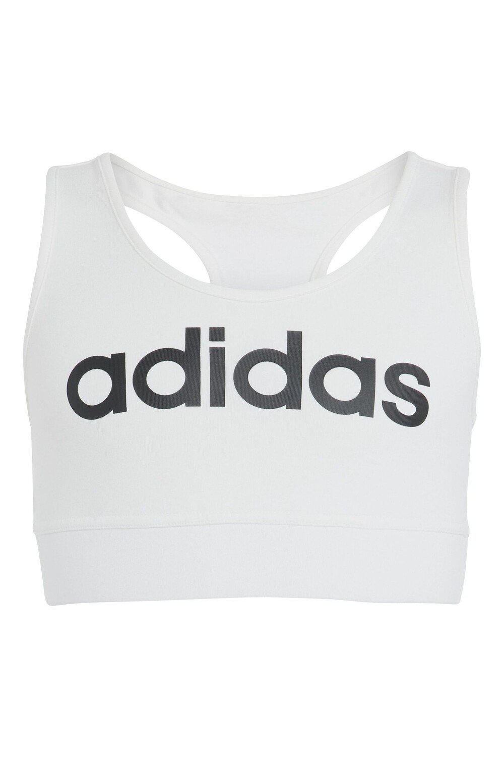 

Хлопковый бюстгальтер Junior Essentials с логотипом adidas, белый