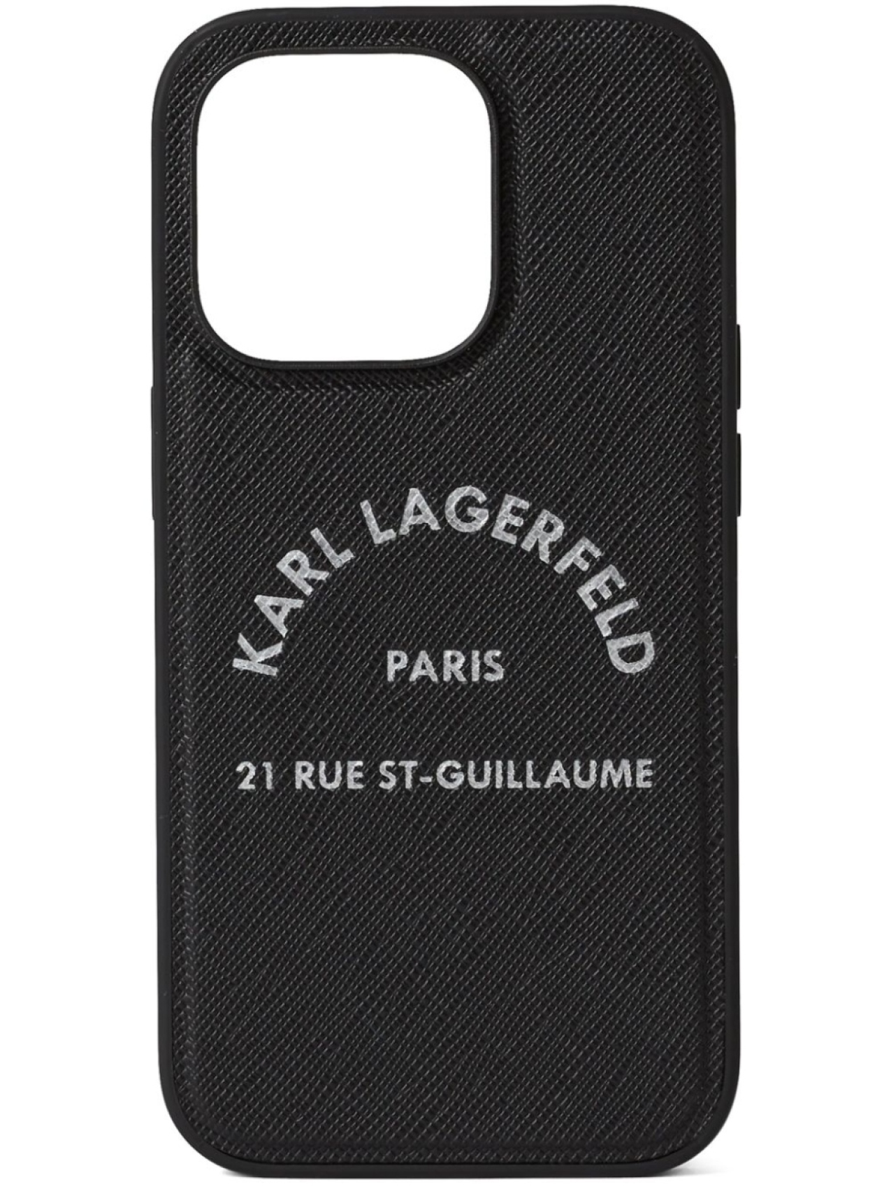 

Karl Lagerfeld чехол Rue St-Guillaume для iPhone 14 Pro, черный