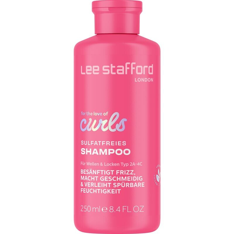 

Для любви к локонам Шампунь без сульфатов для волн и локонов Lee Stafford, 250 ml