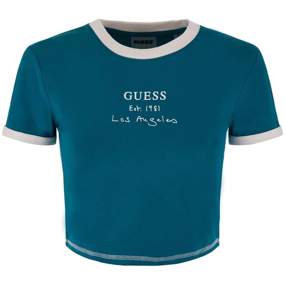 

Футболка Guess V3GI02-KBNW0 Short Sleeve Round Neck, зеленый