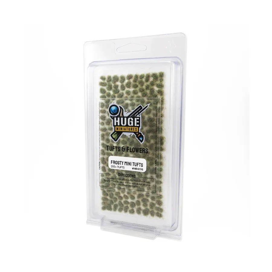 

Мини Пучки - Морозный, Miniature Basing Tufts (Huge Miniatures)