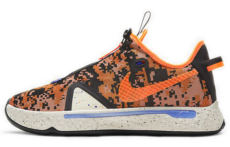 

Баскетбольные кроссовки Nike PG 4 EP Digi Camo - Total Orange