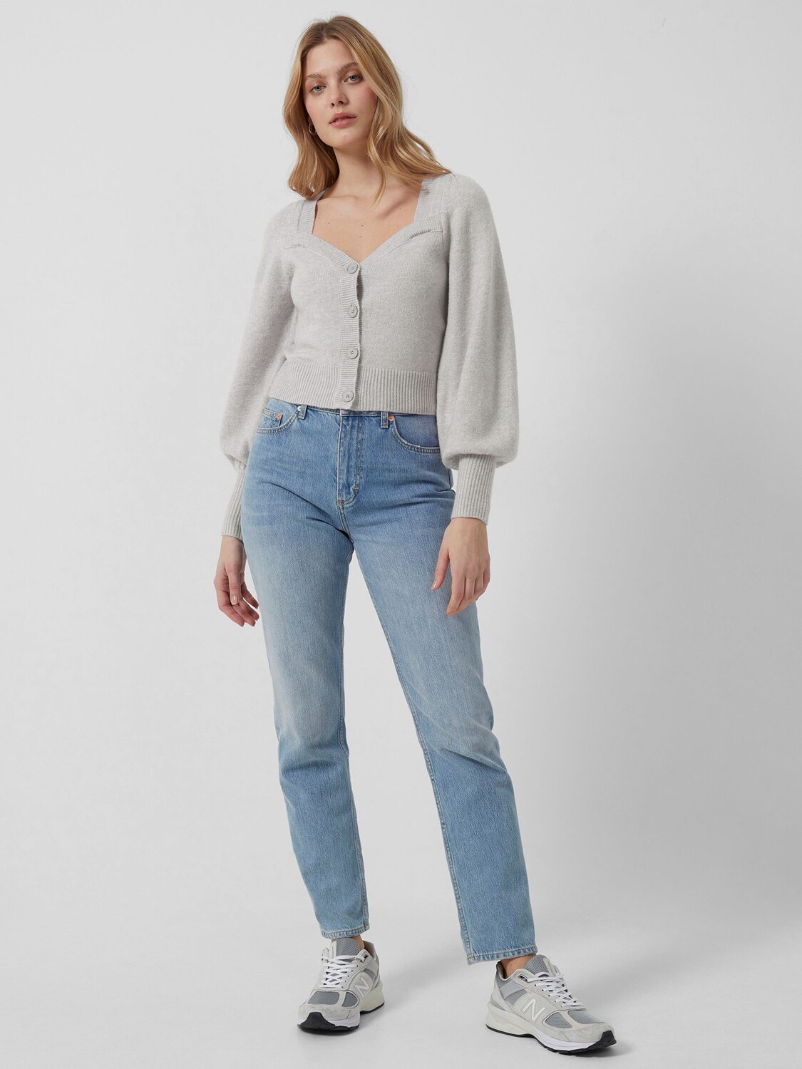 

Кардиган French Connection Libby Vhari, цвет Dove Grey Melange