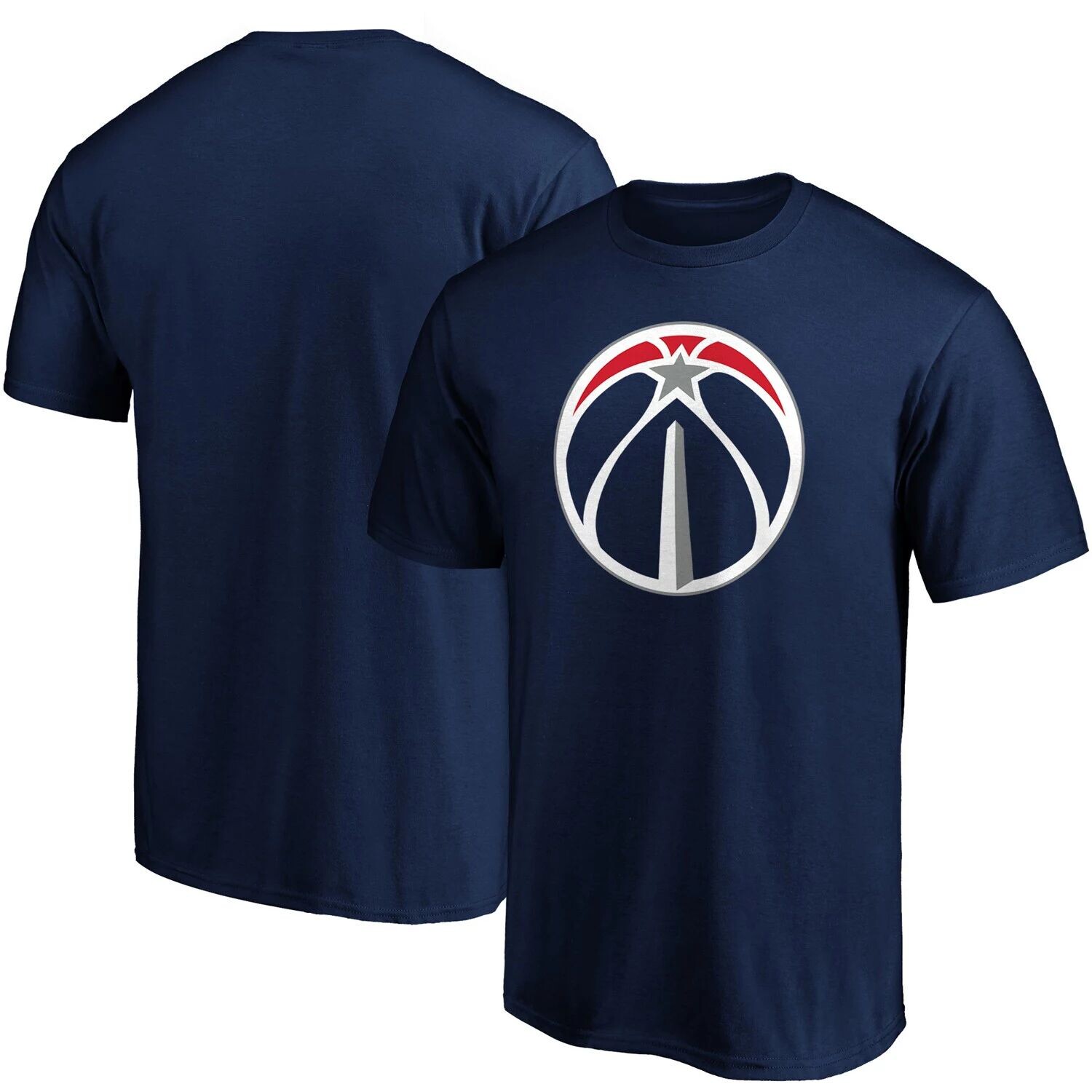 

Мужская темно-синяя футболка с логотипом команды Washington Wizards Primary Team Fanatics, Синий