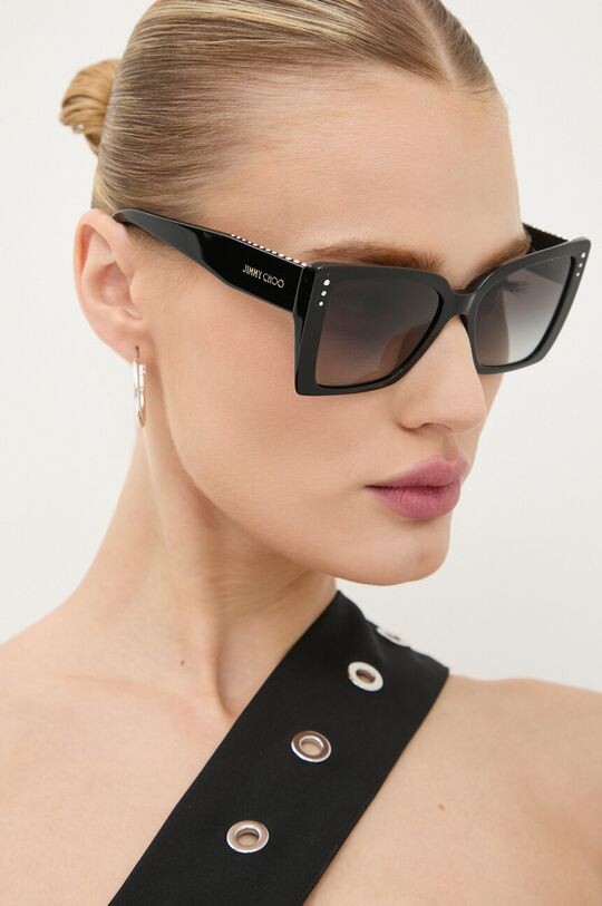 

Солнцезащитные очки Jimmy Choo, черный