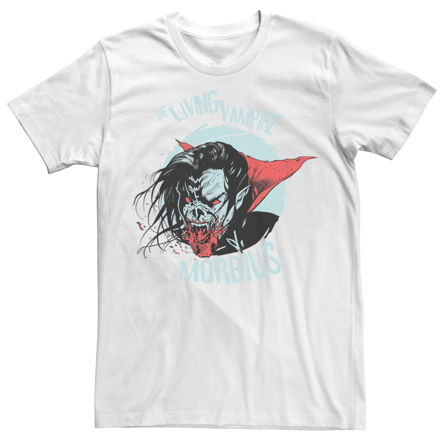 Мужская футболка Morbius The Living Vampire Dark Portrait Marvel эмси фигурка marvel legends venom morbius the living vampire