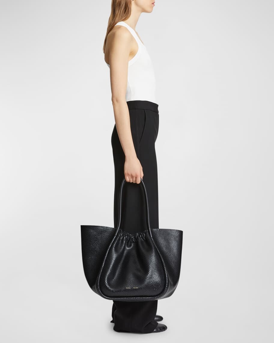 

Большая сумка XL с тиснением под питона Proenza Schouler