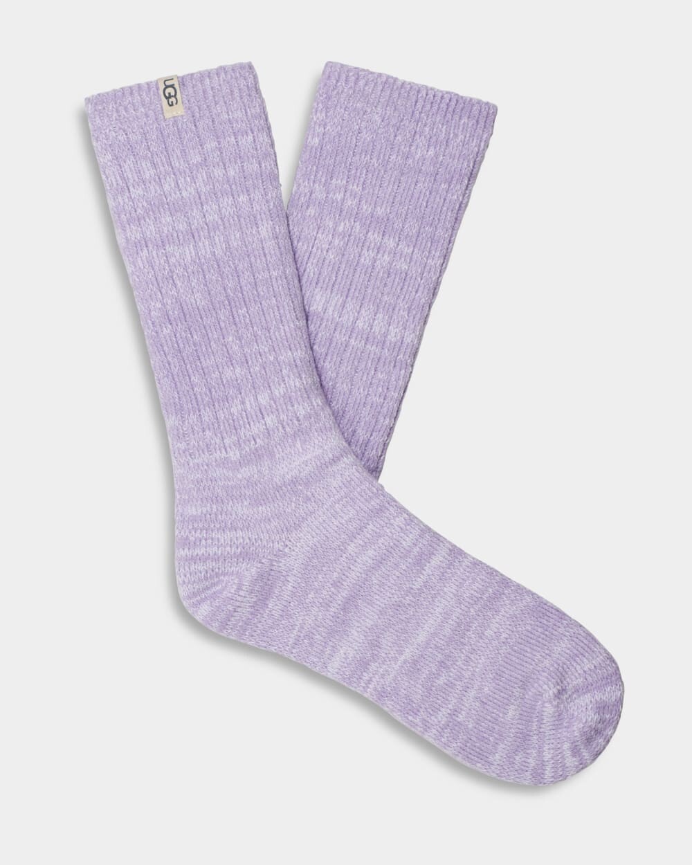 

Носки Rib Knit Slouchy Crew Sock UGG, фиолетовый