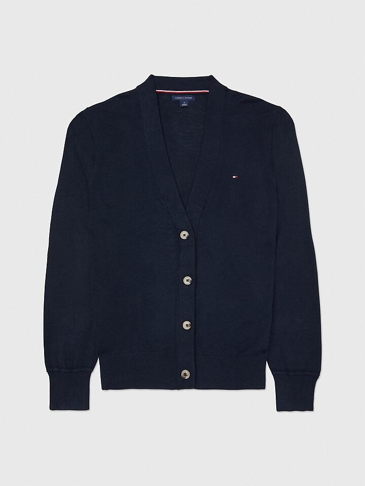 

однотонный кардиган Tommy Adaptive