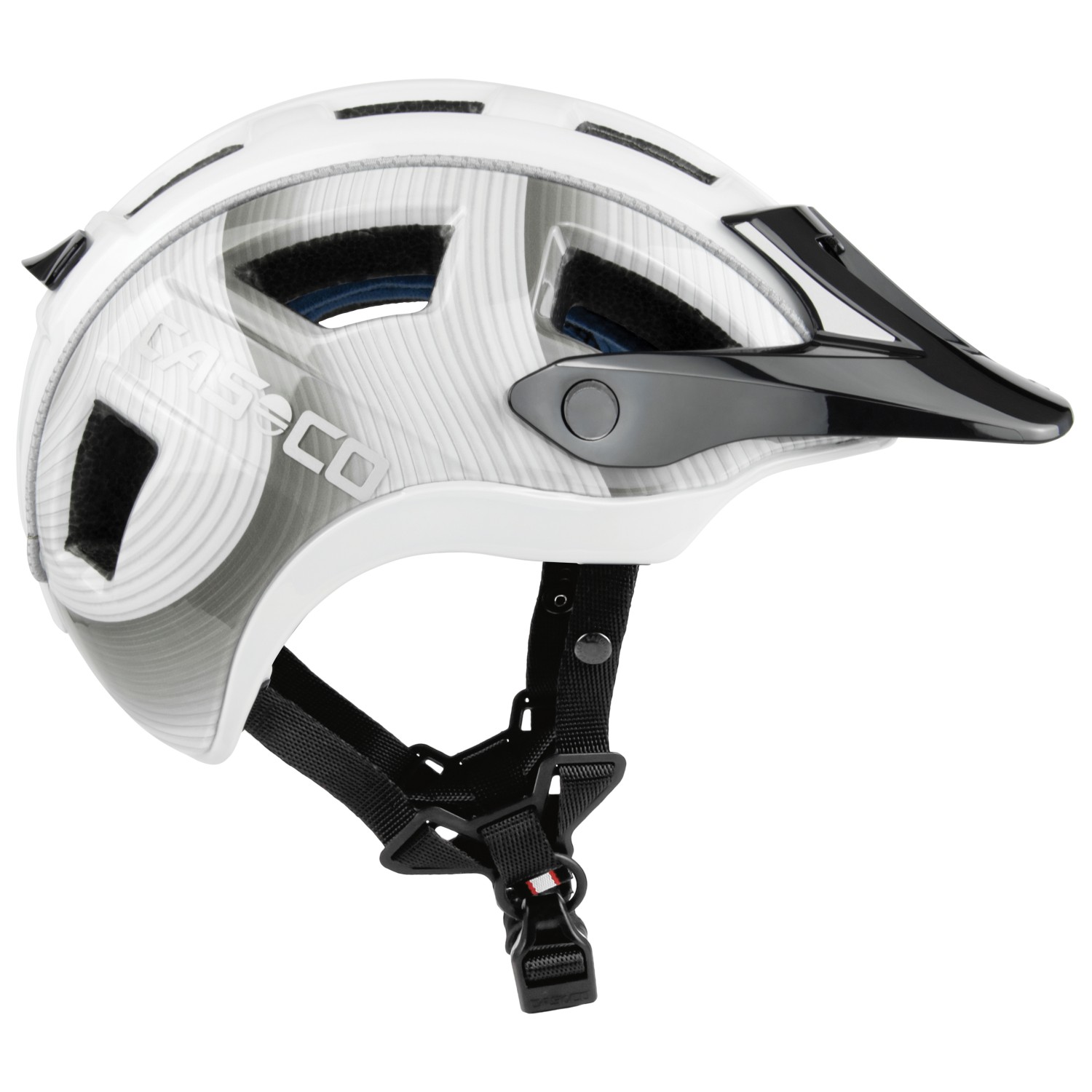 

Велосипедный шлем Casco MTBE 2, цвет White/Silver