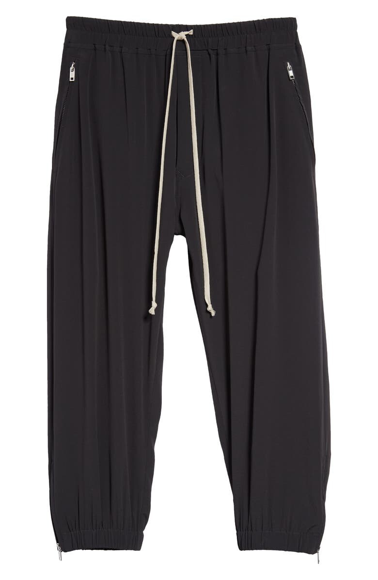 

Укороченные джоггеры Track Crop RICK OWENS, черный