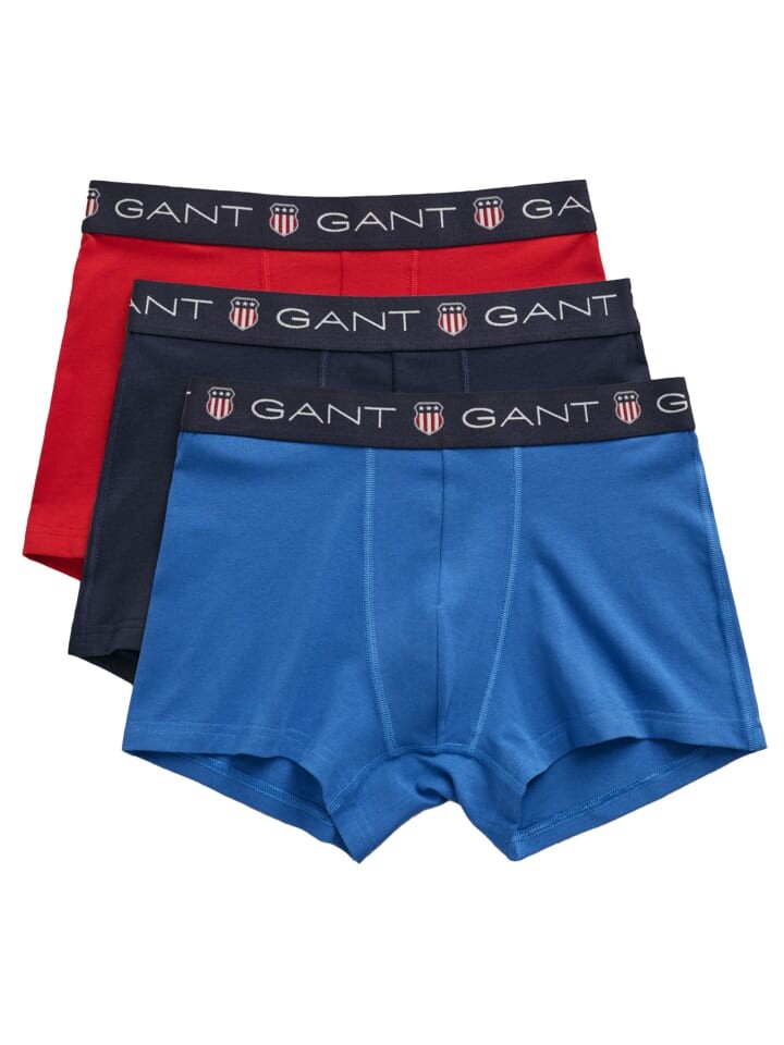 

Боксерские трусы Gant, цвет blau/rot