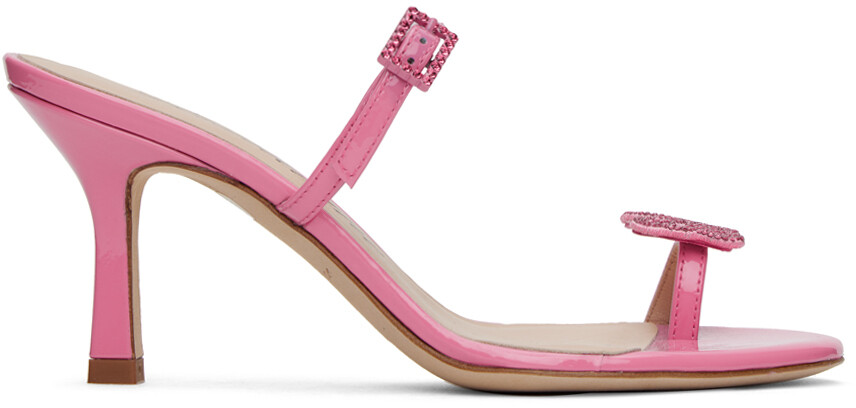 

Розовые сабо Blumarine Ninfa