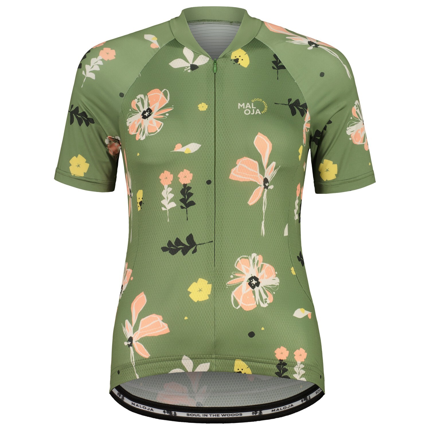 

Велосипедный трикотаж Maloja Women's TennoM AOP 1/2, цвет Pastel Clover