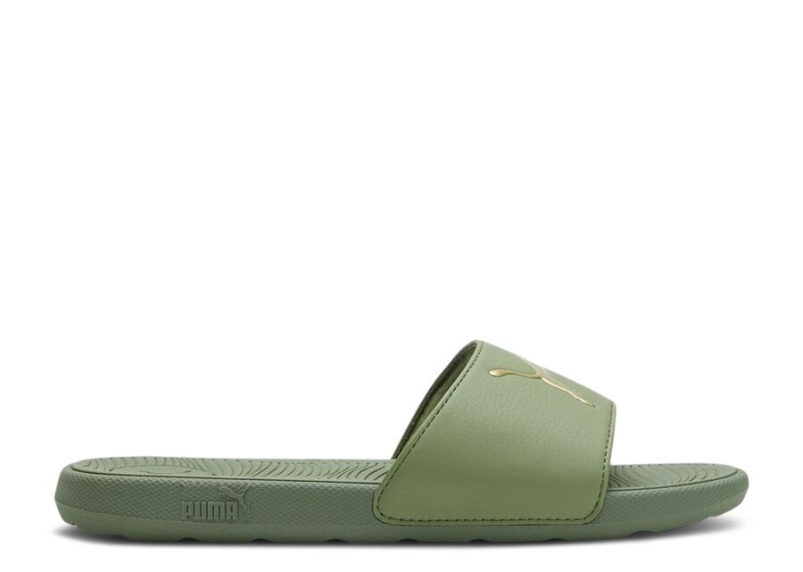 

Кроссовки Puma Wmns Cool Cat 2.0 Slide 'Olivine Gold', зеленый