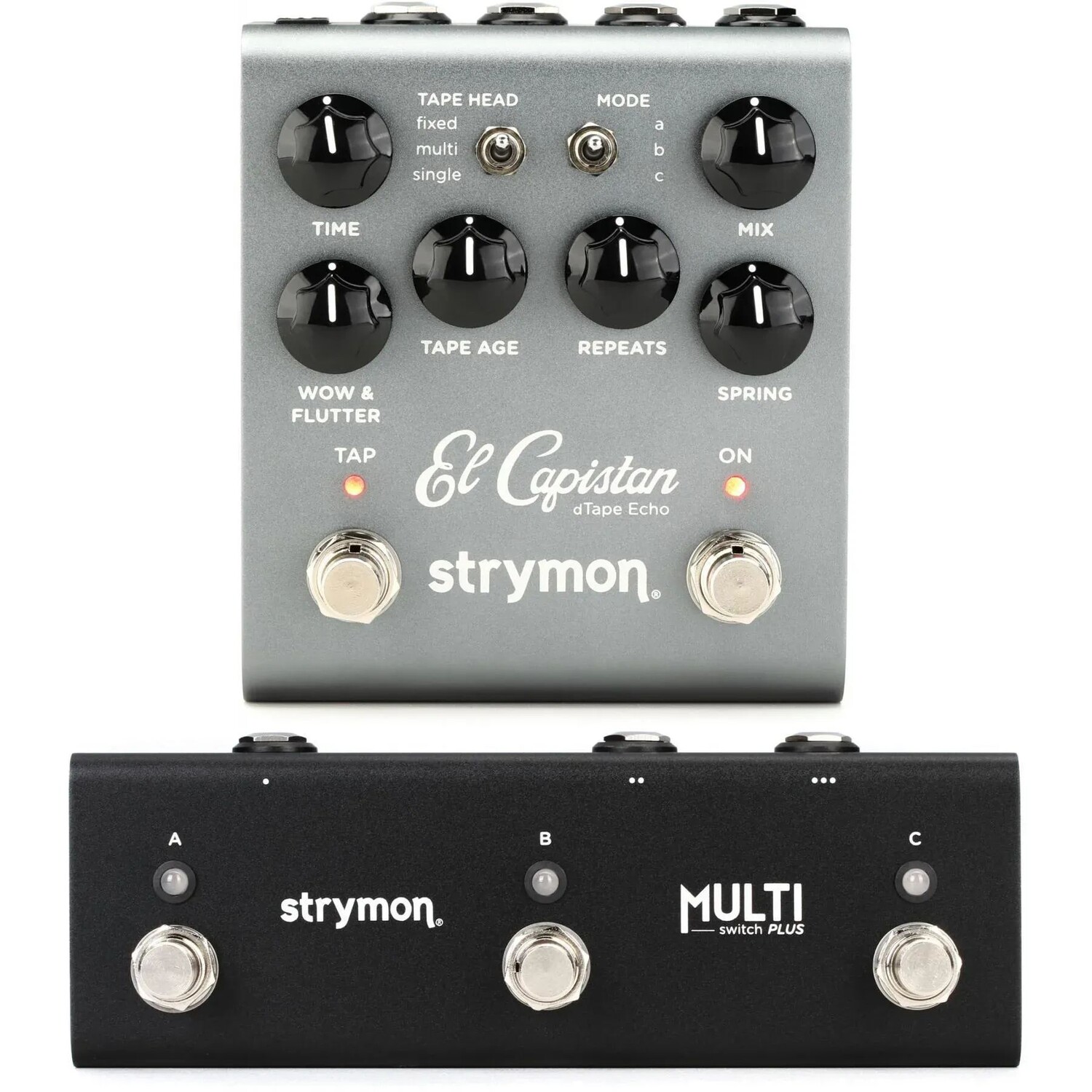 

Strymon El Capistan dTape Echo Pedal V2 и пакет Multi Switch Plus Pack