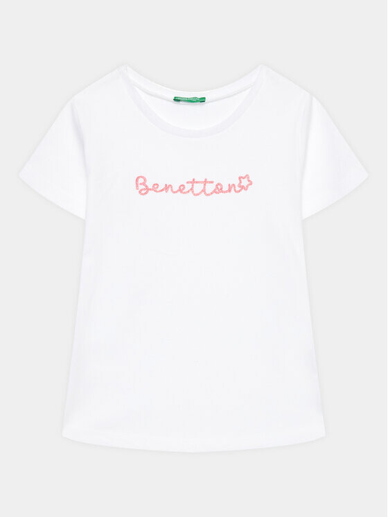 

Футболка стандартного кроя United Colors Of Benetton, белый
